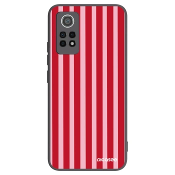 Picasee fekete szilikon tok az alábbi mobiltelefonokra Xiaomi Redmi Note 12 Pro 4G - Lines red