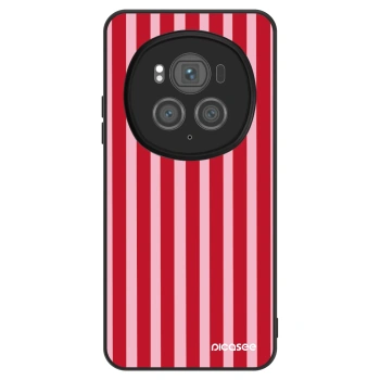 Szilikon tok erre a típusra Honor Magic6 Pro - Lines red