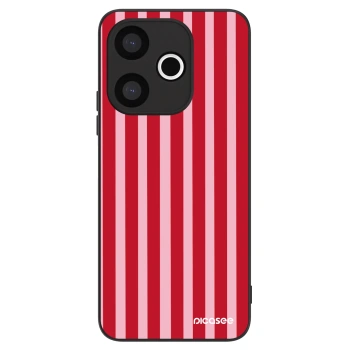 Szilikon tok erre a típusra Xiaomi Redmi 13 4G - Lines red