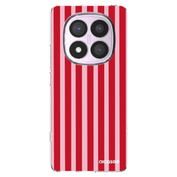 Picasee átlátszó szilikon tok az alábbi mobiltelefonokra Xiaomi Redmi Note 14 Pro 5G - Lines red