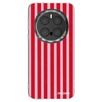 Picasee átlátszó szilikon tok az alábbi mobiltelefonokra Honor Magic7 Pro 5G - Lines red