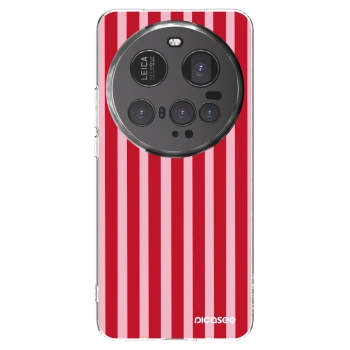Picasee átlátszó szilikon tok az alábbi mobiltelefonokra Xiaomi 15 Ultra - Lines red