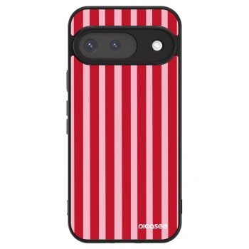 Szilikon tok erre a típusra Google Pixel 9 - Lines red