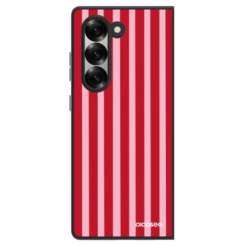 Szilikon tok erre a típusra Samsung Galaxy Z Fold6 5G - Lines red