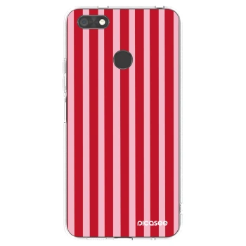 Tok az alábbi mobiltelefonokra Huawei P9 Lite Mini - Lines red