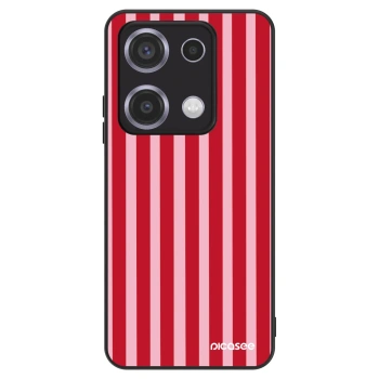 Szilikon tok erre a típusra Xiaomi Redmi Note 14S - Lines red
