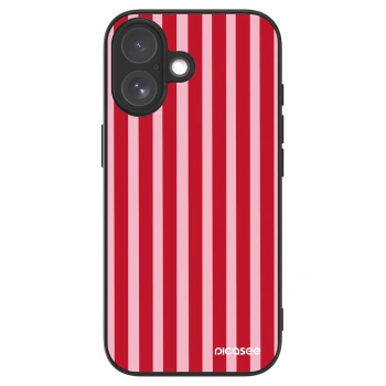 Szilikon tok erre a típusra Apple iPhone 17 - Lines red
