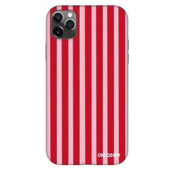 Szilikon tok erre a típusra Apple iPhone 11 Pro Max - Lines red