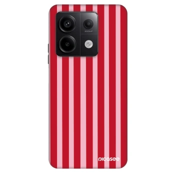 Szilikon tok erre a típusra Xiaomi Redmi Note 13 Pro 5G - Lines red