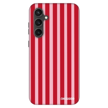 Szilikon tok erre a típusra Samsung Galaxy S23 FE S711B - Lines red