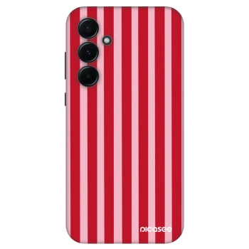Szilikon tok erre a típusra Samsung Galaxy A55 5G A556B - Lines red