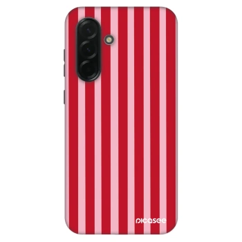 Szilikon tok erre a típusra Samsung Galaxy A36 5G - Lines red