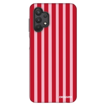 Szilikon tok erre a típusra Samsung Galaxy A32 5G A326B - Lines red