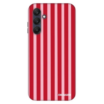 Szilikon tok erre a típusra Samsung Galaxy A25 A256B 5G - Lines red
