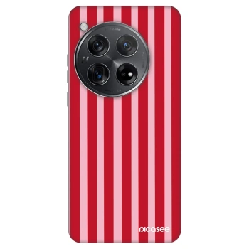Szilikon tok erre a típusra OnePlus 12 5G - Lines red