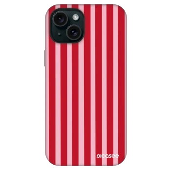 Szilikon tok erre a típusra Apple iPhone 13 - Lines red