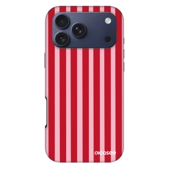 Szilikon tok erre a típusra Apple iPhone 17 Pro Max - Lines red
