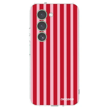 Picasee átlátszó szilikon tok az alábbi mobiltelefonokra Xiaomi Redmi 15 5G - Lines red