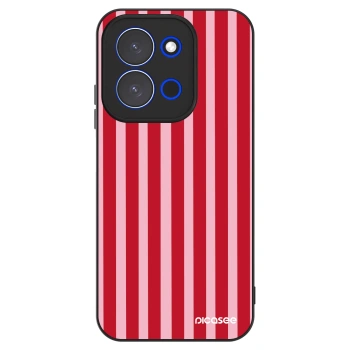 Szilikon tok erre a típusra Xiaomi Redmi 15C 4G - Lines red