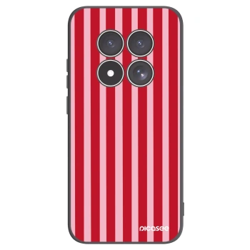 Picasee fekete szilikon tok az alábbi mobiltelefonokra Xiaomi Redmi Note 15 Pro 4G - Lines red