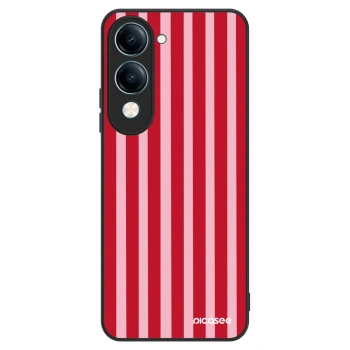 Szilikon tok erre a típusra Vivo Y29s 5G - Lines red