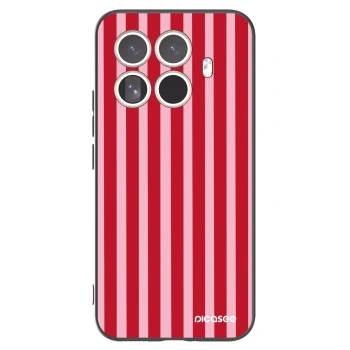 Picasee fekete szilikon tok az alábbi mobiltelefonokra Xiaomi 15T Pro - Lines red