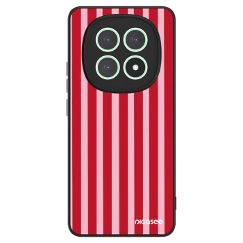 Szilikon tok erre a típusra Xiaomi Redmi Note 15 4G - Lines red