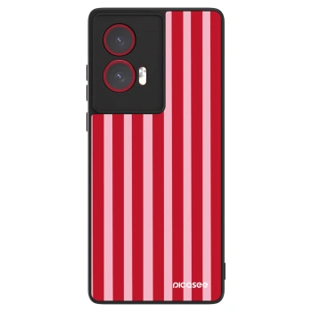 Szilikon tok erre a típusra Motorola Edge 50 Fusion - Lines red