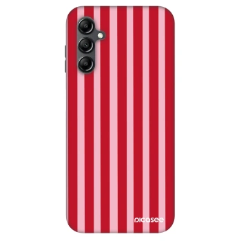 Szilikon tok erre a típusra Samsung Galaxy A16 4G - Lines red