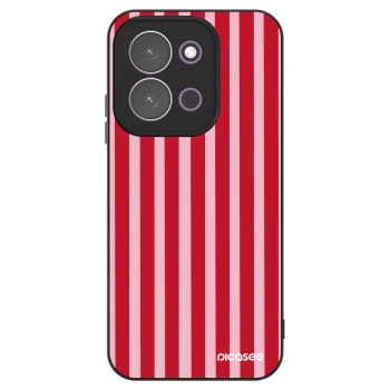 Szilikon tok erre a típusra Xiaomi Redmi 15C 5G - Lines red