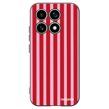 Picasee fekete szilikon tok az alábbi mobiltelefonokra Xiaomi 17 - Lines red
