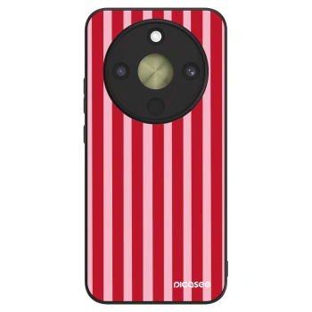 Szilikon tok erre a típusra Honor Magic8 Lite 5G - Lines red