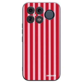 Picasee fekete szilikon tok az alábbi mobiltelefonokra Xiaomi Poco F8 Ultra - Lines red