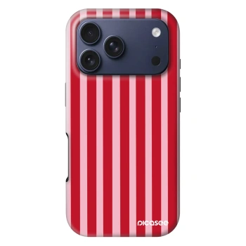 Szilikon tok erre a típusra Apple iPhone 18 Pro - Lines red