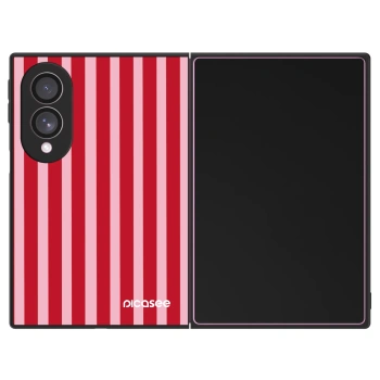Szilikon tok erre a típusra Samsung Galaxy Z Fold8 5G - Lines red