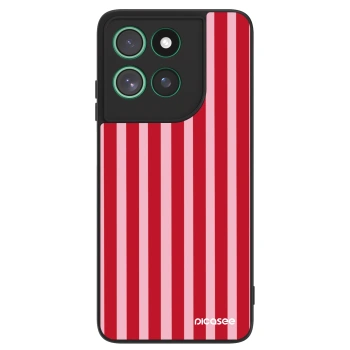 Szilikon tok erre a típusra Motorola Moto G57 Power - Lines red