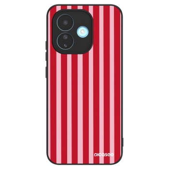 Szilikon tok erre a típusra Xiaomi Redmi Note 17 Pro 5G - Lines red