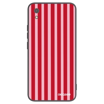 Picasee fekete szilikon tok az alábbi mobiltelefonokra Xiaomi Redmi 7A - Lines red