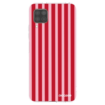 Picasee átlátszó szilikon tok az alábbi mobiltelefonokra Huawei P40 Lite - Lines red