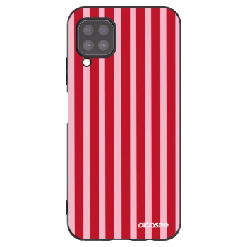 Picasee fekete szilikon tok az alábbi mobiltelefonokra Huawei P40 Lite - Lines red