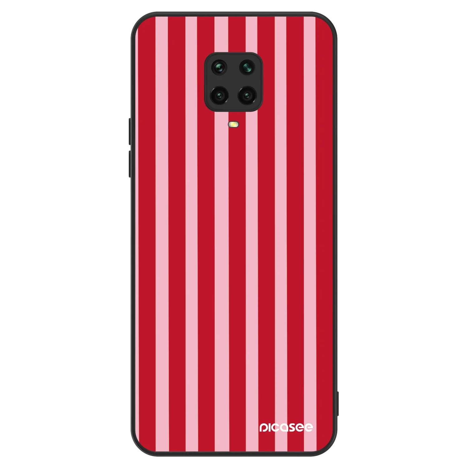 Picasee ULTIMATE CASE Xiaomi Redmi Note 9 Pro - készülékre - Lines red