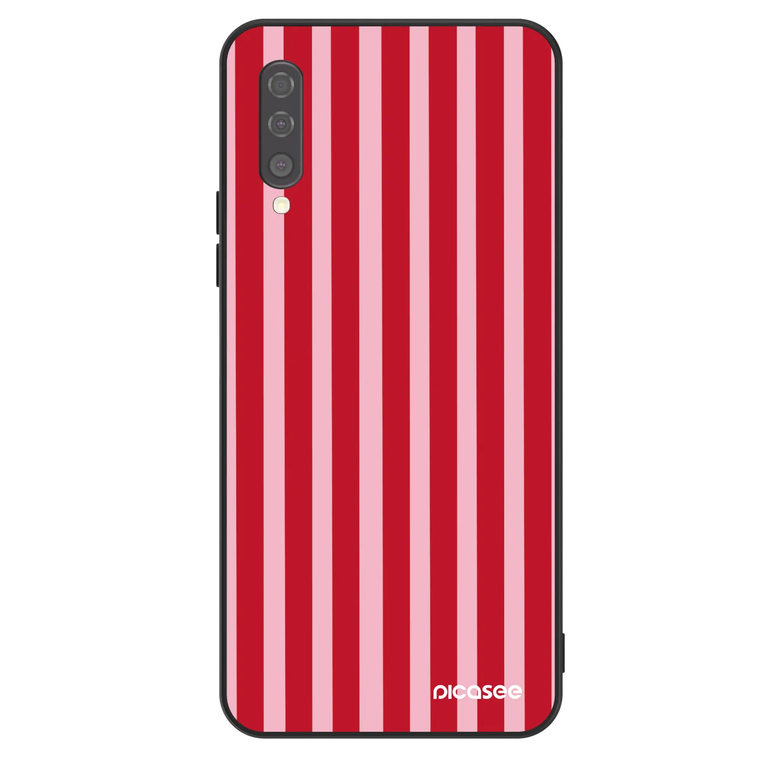 Picasee ULTIMATE CASE Samsung Galaxy A50 A505F - készülékre - Lines red