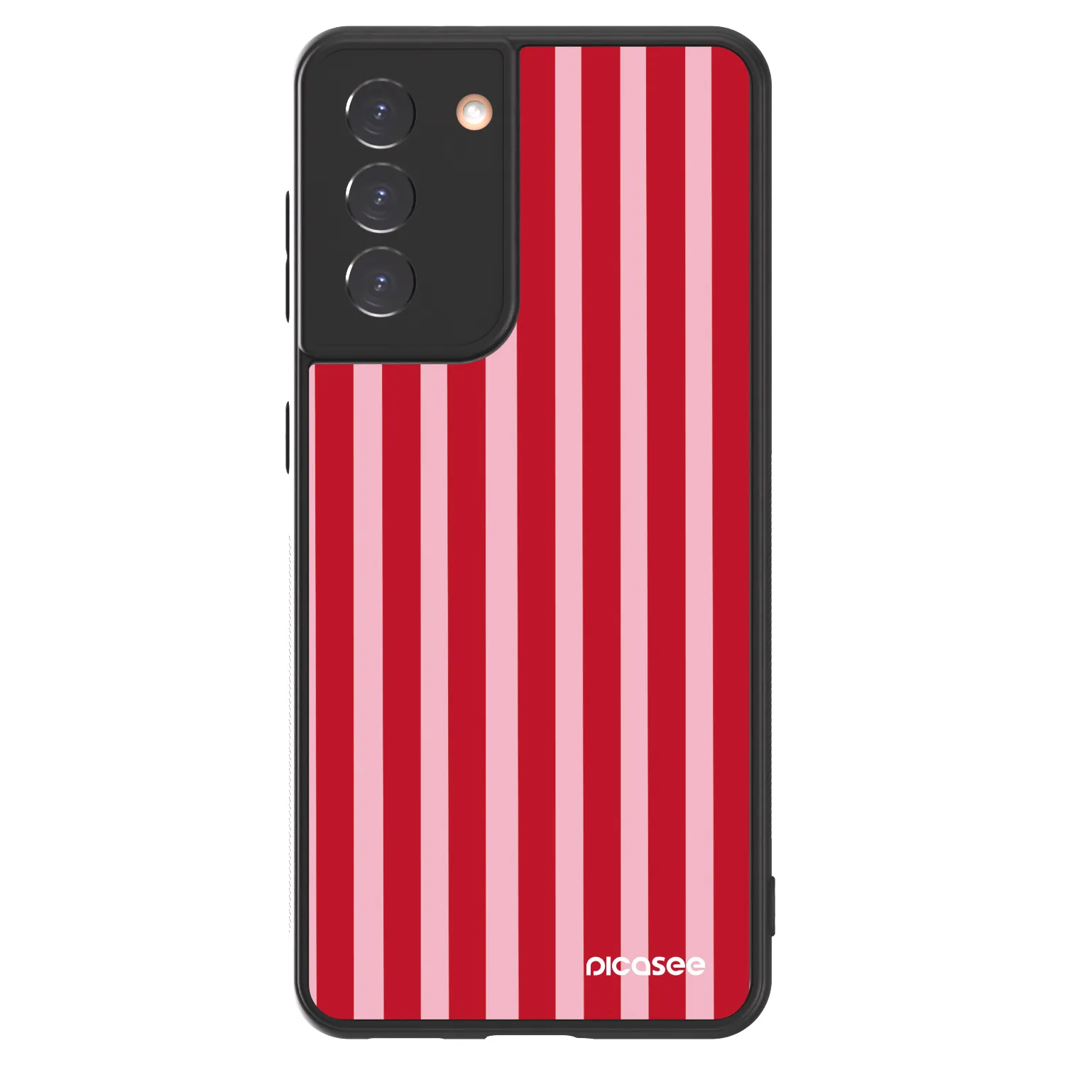 Picasee ULTIMATE CASE Samsung Galaxy S21 5G G991B - készülékre - Lines red