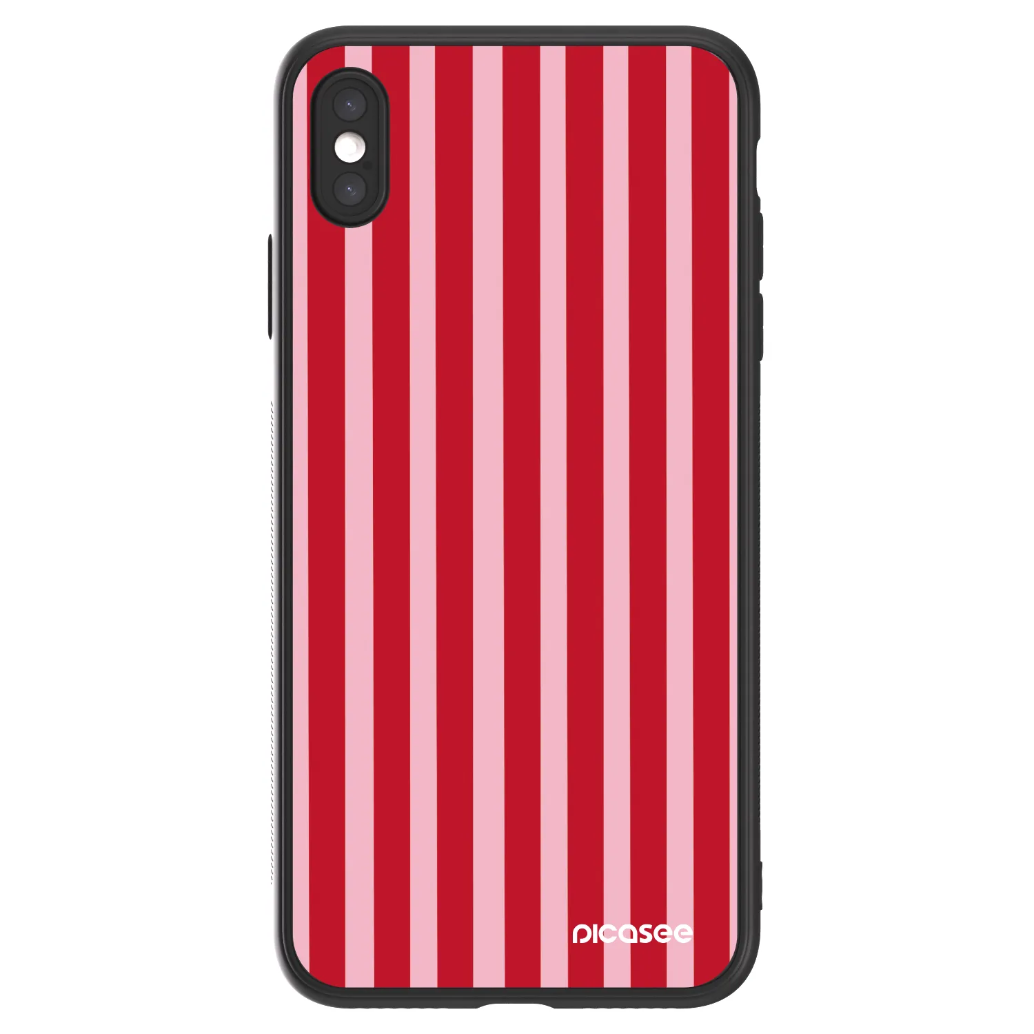 Picasee ULTIMATE CASE Apple iPhone XS Max - készülékre - Lines red