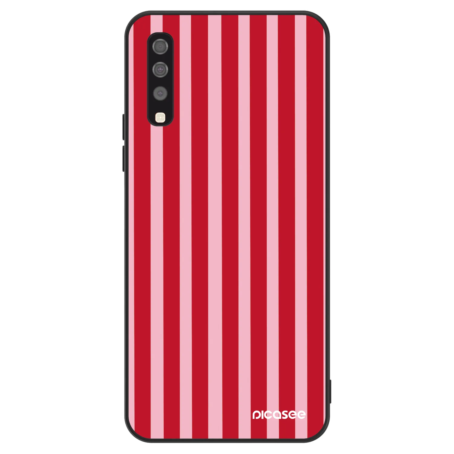 Picasee ULTIMATE CASE Samsung Galaxy A70 A705F - készülékre - Lines red