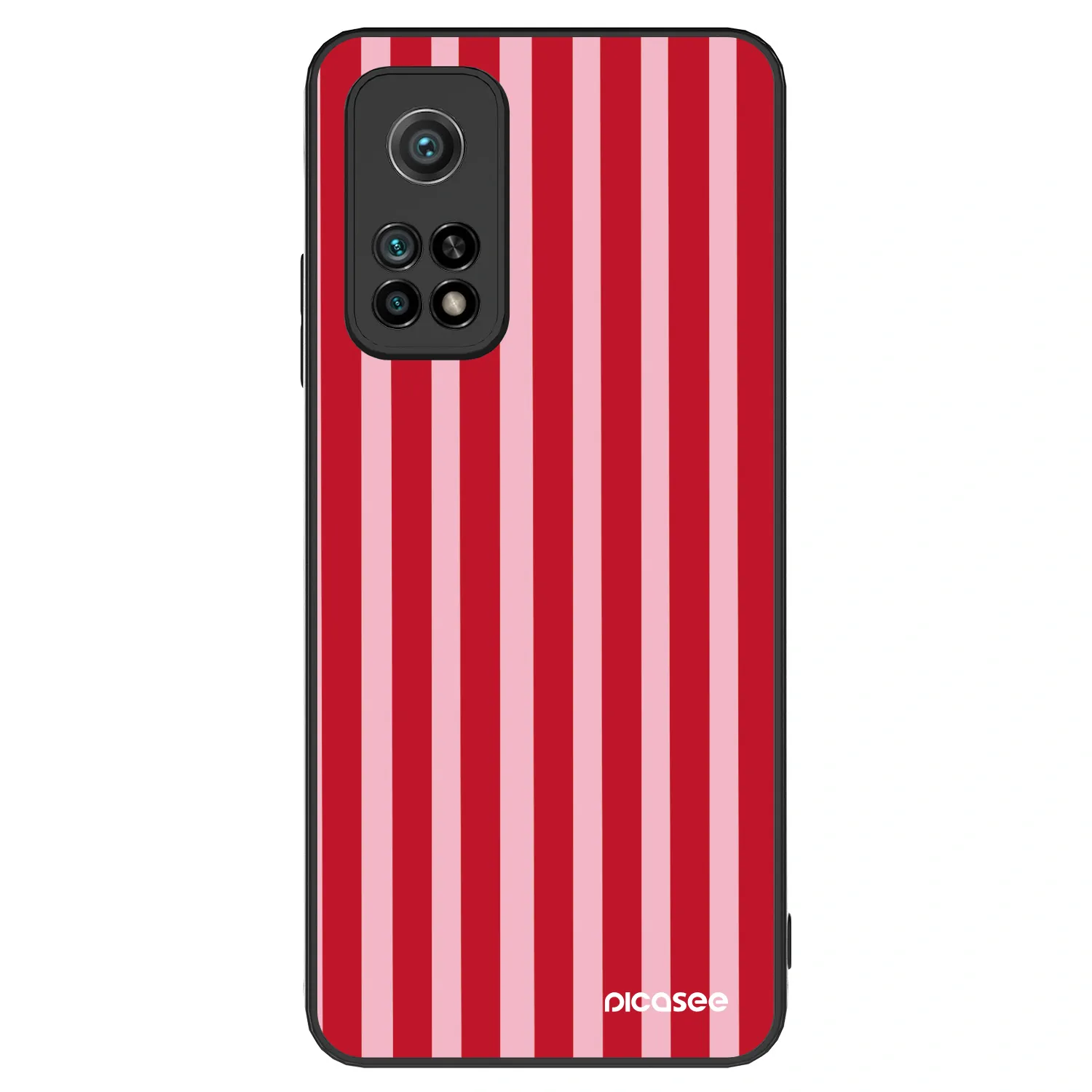 Picasee ULTIMATE CASE Xiaomi Mi 10T - készülékre - Lines red