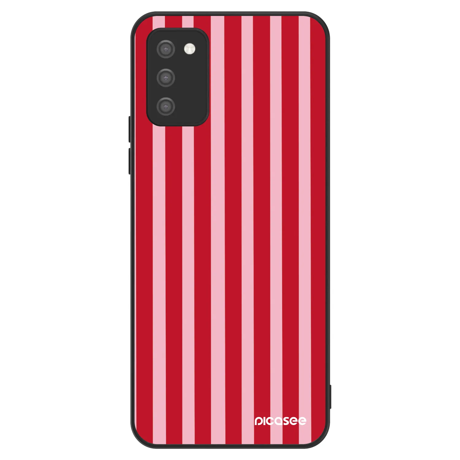 Picasee ULTIMATE CASE Samsung Galaxy A02s A025G - készülékre - Lines red