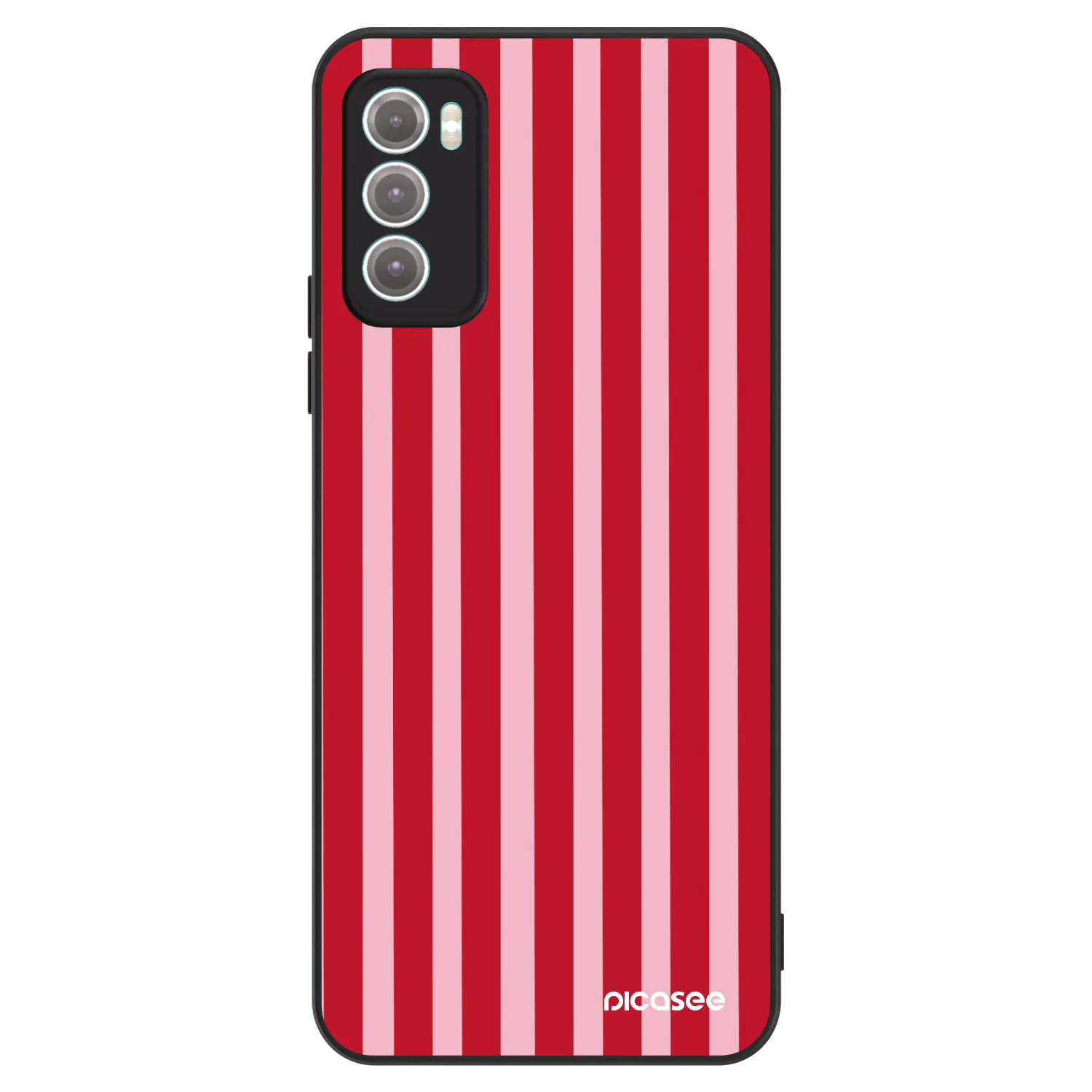 Picasee ULTIMATE CASE Motorola Moto G60 - készülékre - Lines red