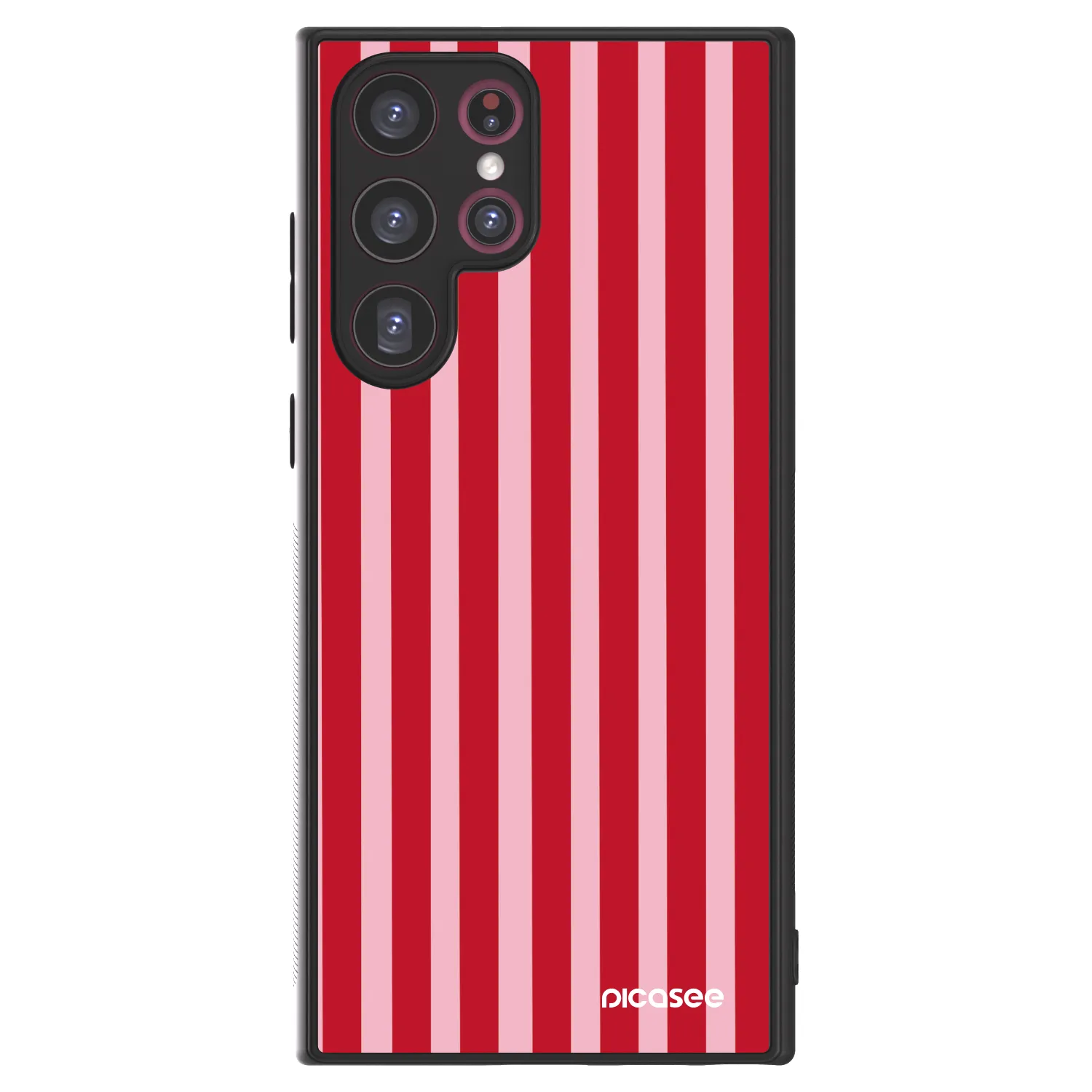 Picasee ULTIMATE CASE Samsung Galaxy S22 Ultra 5G - készülékre - Lines red