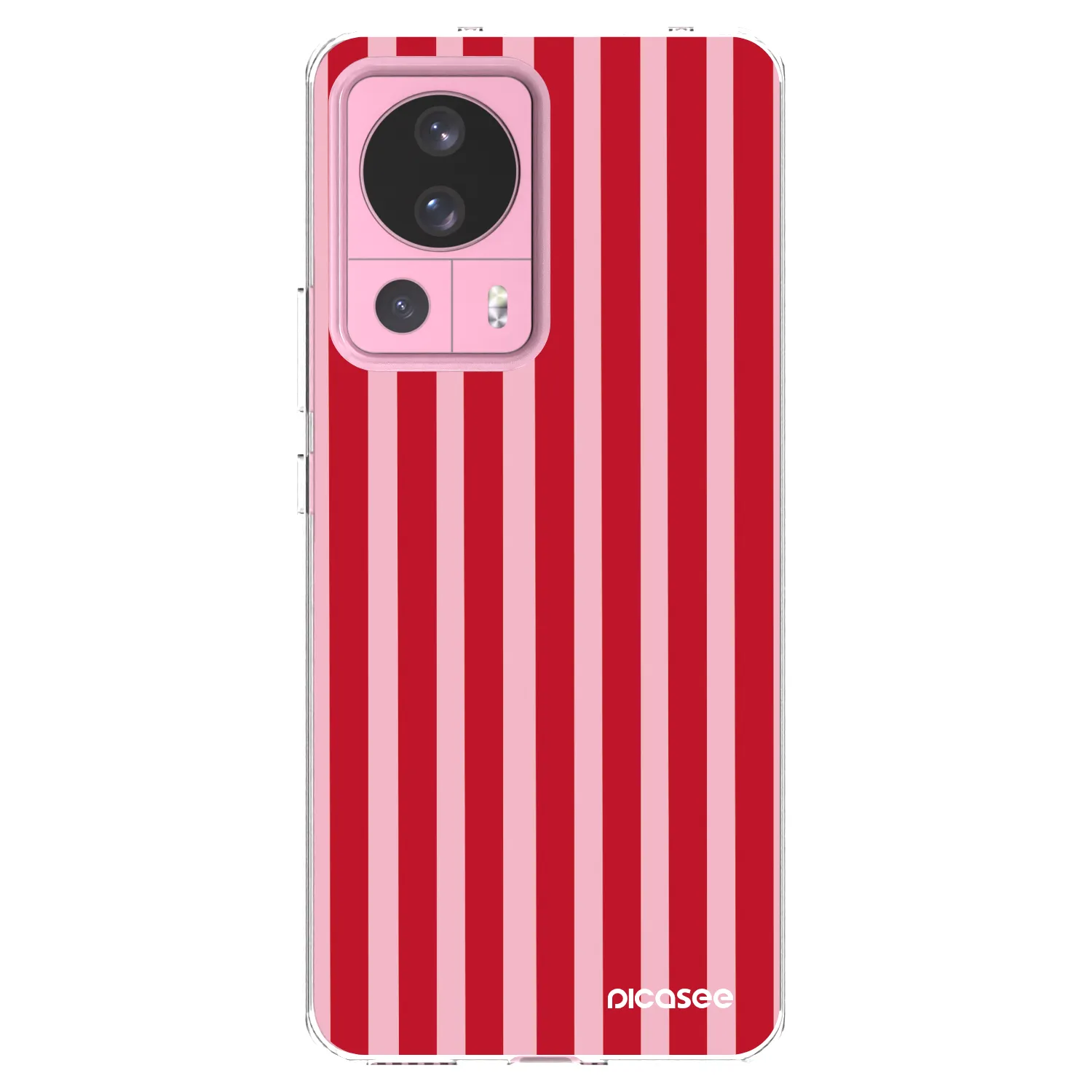 Picasee átlátszó szilikon tok az alábbi mobiltelefonokra Xiaomi 13 Lite - Lines red